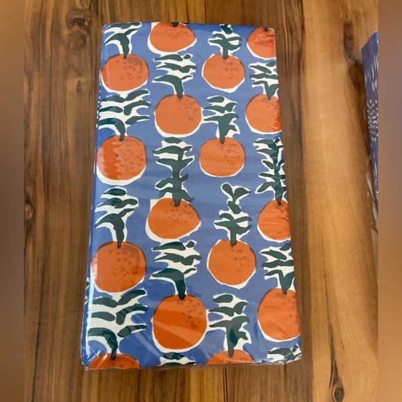 Lot of Threshold large serving bowl, napkins, drink coasters - Picture 6 of 9